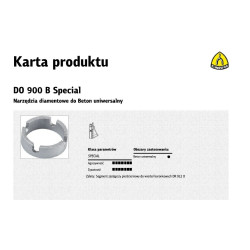 325822 K.PAKEITIMO SEGMENTAS 900B, SKIRTAS DR912B fi 25 mm x 2,5 mm