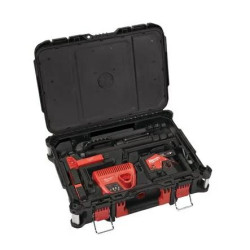 4933478960 MILWAUKEE M12 3PLKIT-401P TRIPLOKŠTUMIS ŽALIAS LAZERINIS NIVELYRAS (3 X 360°, 1 X 4.0 AH)