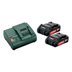 685161000 METABO.18V 2.0Ah akumuliatorius x2 + įkroviklis SC 30