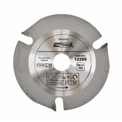 AW48400 AWTOOLS WIDELESS TCT TARGET pjūklo diskas 125mmx22x3z