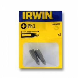 10504387 IRWIN galūnė PH1 x 25mm /2vnt.... ...