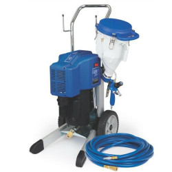 25D493 "GRACO" GIPSO PISTOLETAS + KOMPRESORIUS FASTFINISH PRO 25D493