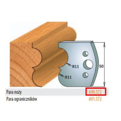 690.572 CMT NOŻE HSS 50x4mm    690.572 .