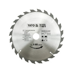 YT-6070 YATO VISUOMENINIS ĮRANKIS Pjūklas 250x30mm 24-taškinis 6070