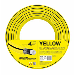 10-521 C.GARDEN HOSE. GELTONOS SPALVOS 3/4" 30m