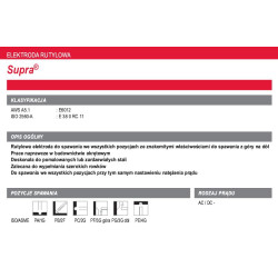 588696 LINCOLN ELEKTRODA SUPRA 4.0x350/5.0kg