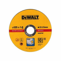 DT3507-QZ DEWALT METAL TARGET 125x1.0mm /10vnt.