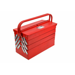 AW30988 AWTOOLS METAL TOOL BOX 7 vnt. 430x200x250mm