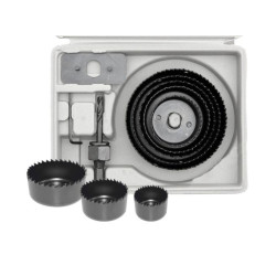 AW40507 AWTOOLS PITCHES FOR WOOD /50-57-67-76-89-102mm / 8 ELEMENTŲ RINKINYS