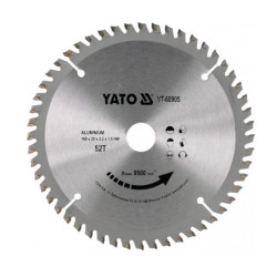 YT-60907 YATO ALIUMINIO TARGET TOOLS 180 x 20 mm 60-TEET 60907