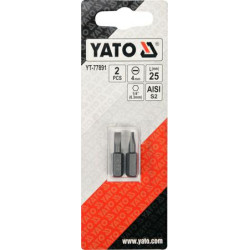 YT-77891 YATO END 1/4 "x25mm FLAT 4mm /2vnt.