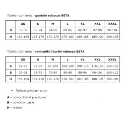 078250001 BETA KOSTIUMAS ROB.T/C CZA-SZA.7825/S.. %%%