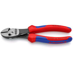 7372180F KNIPEX TWIN FORCE SIDE-POINT replės 180 mm. ...