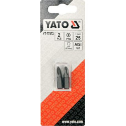 YT-77872 YATO END 1/4 "x25mm PH2 /2vnt.