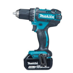 DDF482RFJ MAKITA 18V 62/36Nm gręžtuvas/suktuvas 2 x 3,0Ah LI-ION MAKPAC dėklas DDF482RFJ