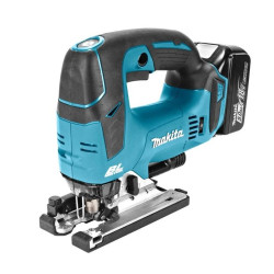 DJV182RTJ MAKITA 18 V 2 x 5,0 Ah LI-ION bešepetėlinis šepetėlinis pjūklas MAKPAC dėklas DJV182RTJ