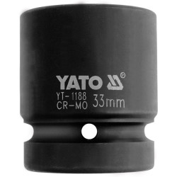 YT-1188 YATO šešto kampo lizdas 1" SHORT 33 mm