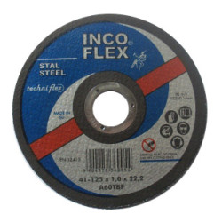 M41-125-1.0-22A60T METALINIS DISKAS INCOFLEX 125*1,0