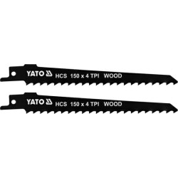 YT-33921 YATO WOOD TOOLS HCS150mm 4TPI 2vnt.