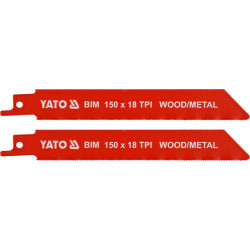 YT-33931 YATO BIM BRASSES 150mm 18TPI 2vnt.