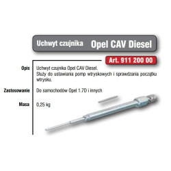 91120000 HP.DIAL JUTIKLIO LAIKIKLIS OPEL CAV% .