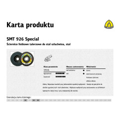 321707 K.SMT926 125 P 60 Specia l EXCLUSIVE.