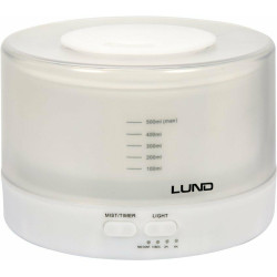 66904 LUND AIRHUMIDISER 500ml WHITE ** SU nuotolinio valdymo pulteliu / SENSOR DIFFUSER