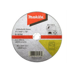 D-18792 METALINIS TARKETAS 230x2,0x22x2mm INOX