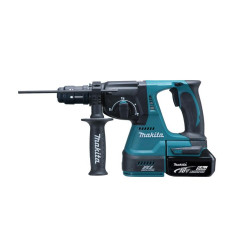 DHR243RTJ MAKITA SDS-PLUS 18V 2J 2 x 5,0Ah BLDC gręžimo plaktukas + DHR243RTJ priedas