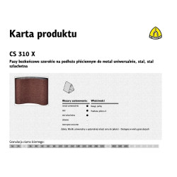 BCS310X24 K.PASYASY.  75* 533 gr. 24 CS310X... / 5 vnt.