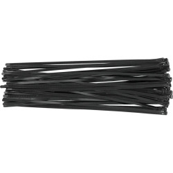 YT-70678 YT.PLASTIC BAND BLACK 7.6*450 /50vnt.