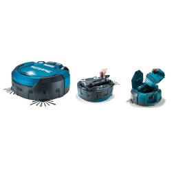 DRC200Z MAKITA.ROBOTAS DULKIŲ SIURBLYS 18V DRC200Z BLDC