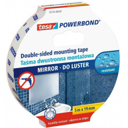 55733-00020-04 TESA POWERBOND juosta 5 m x 19 mm veidrodžiams