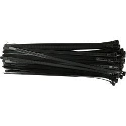 YT-70675 YT.PLASTIC BAND BLACK 7.6*300 /50vnt.