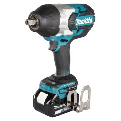 DTW1004Z MAKITA.IMPACT VERŽLIARAKTIS. 18V DTW1004Z 1050Nm 1/2" 2x5.0Ah BL