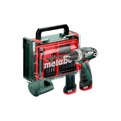 600080710 METABO.BS BASIC SET 12V + 41 ACC 34/17Nm 2x2.0Ah POWERMAXX