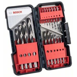 2608577350 BOSCH METAL HSS POINTTEQ 18 vnt. kpl.    