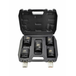AW38850BL AW skylių rinkinys 3/4" 5 vnt. TRUMPA JUODA LINIJA