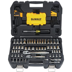 DWMT73801-1 DEWALT 108 dalių veržliarakčių rinkinys.
