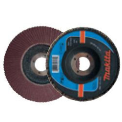 P-65165 MAKITA CORUNDUM LEAF 115x22.23mm P120 ALIUMINIS, PELENAS, METALAS, MEDIS