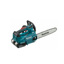 DUC306PT2B MAKITA grandininis pjūklas 2x18V DUC306PT2B 30cm 2x5.0Ah