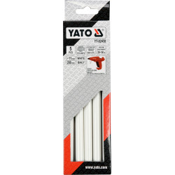 YT-82438 YT.Glue pad 11,2x200mm WHITE 5vnt.