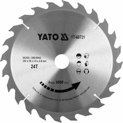 YT-60731 YT.SAW BLADE WID. 255*24*30 60731