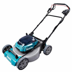 DLM532ZX2 MAKITA.Pjaunamoji 2x18V DLM532ZX2 su pavara 53cm aliuminio korpusas