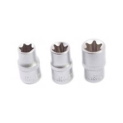 23607 ASTA TRUMPOJI TORX GALVUTĖ 3/8" E 7...