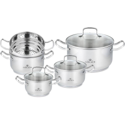 332-9 GERLACH.Paprastas puodų rinkinys 9el.