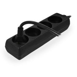 AW24656 AWTOOLS BLACK HOMEOWNER'S COUPLE WITHOUTING 4 - SOCKETS 3,0m