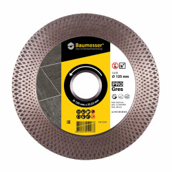 91315538010 DISTAR TARCZA DIAMENTOWA 125mm x 2,0mm x 22,23mm PRO GRES