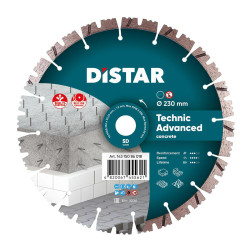 14315086018 DISTAR TARCZA DIAMENTOWA TECHNIC ADVANCED 232 x 2,6/1,8 x 12 x 22,23