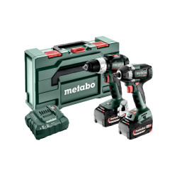 685203000 METABO.COMBO 18V 2.9.3 KIT (BS 18 LT BL + SSW 18 LT 300 BL) 2x5.2Ah METABOX %%%